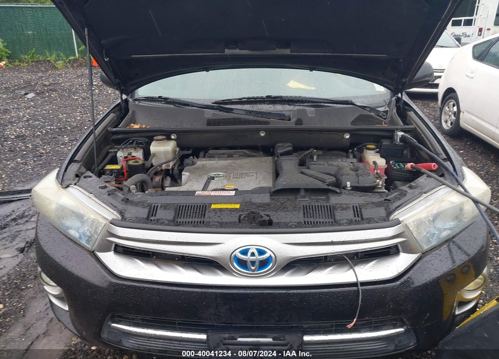 2012 TOYOTA HIGHLANDER HYBRID BASE V6 VIN: JTEBC3EH4C2009403