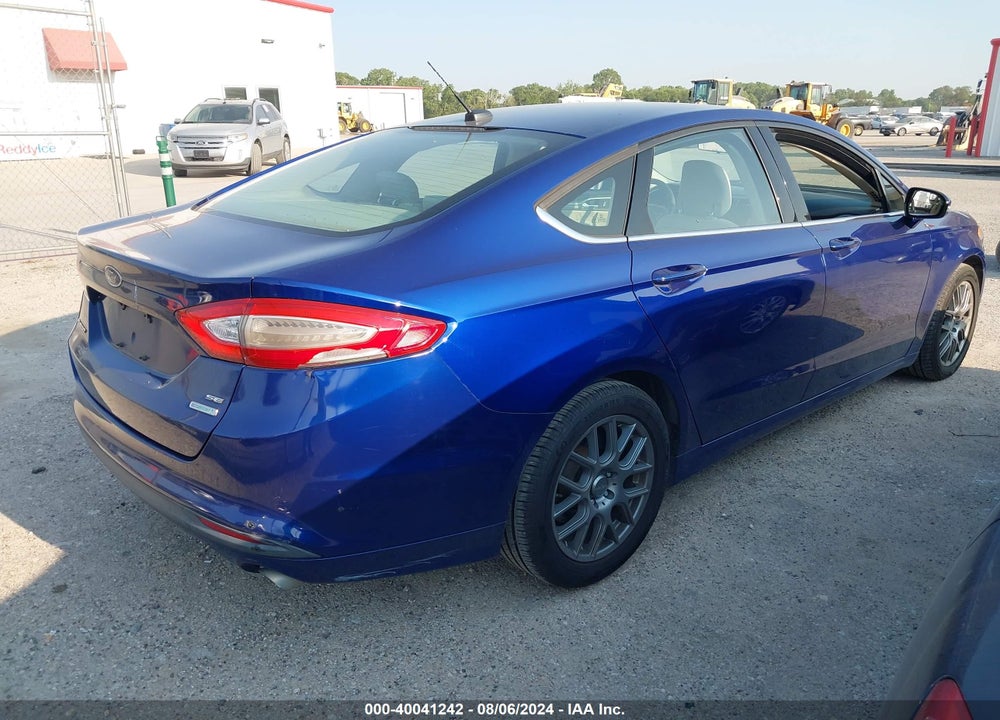 2013 FORD FUSION SE VIN: 3FA6P0HR6DR360412