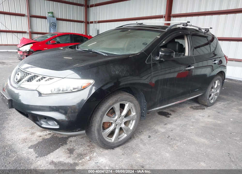 2012 NISSAN MURANO LE VIN: JN8AZ1MW1CW201250