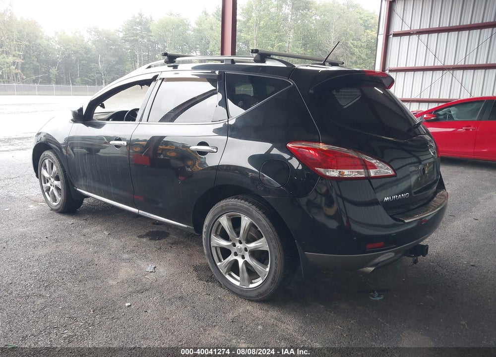 2012 NISSAN MURANO LE VIN: JN8AZ1MW1CW201250