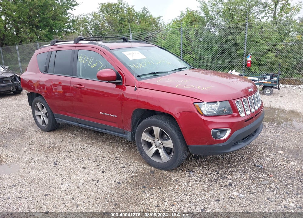 2017 JEEP COMPASS HIGH ALTITUDE 4X4 VIN: 1C4NJDEB4HD139721