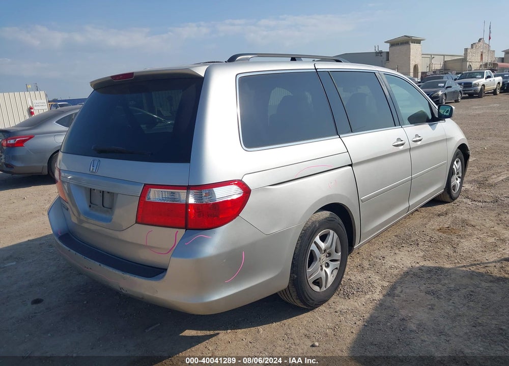 2007 HONDA ODYSSEY VIN: 5FNRL38637B433400