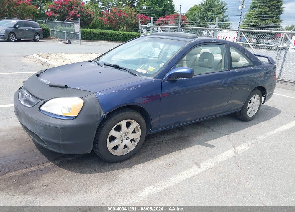 2003 HONDA CIVIC EX VIN: 1HGEM21913L064538