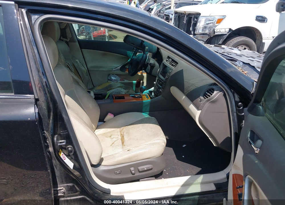 2009 LEXUS IS 250 VIN: JTHBK262892083099