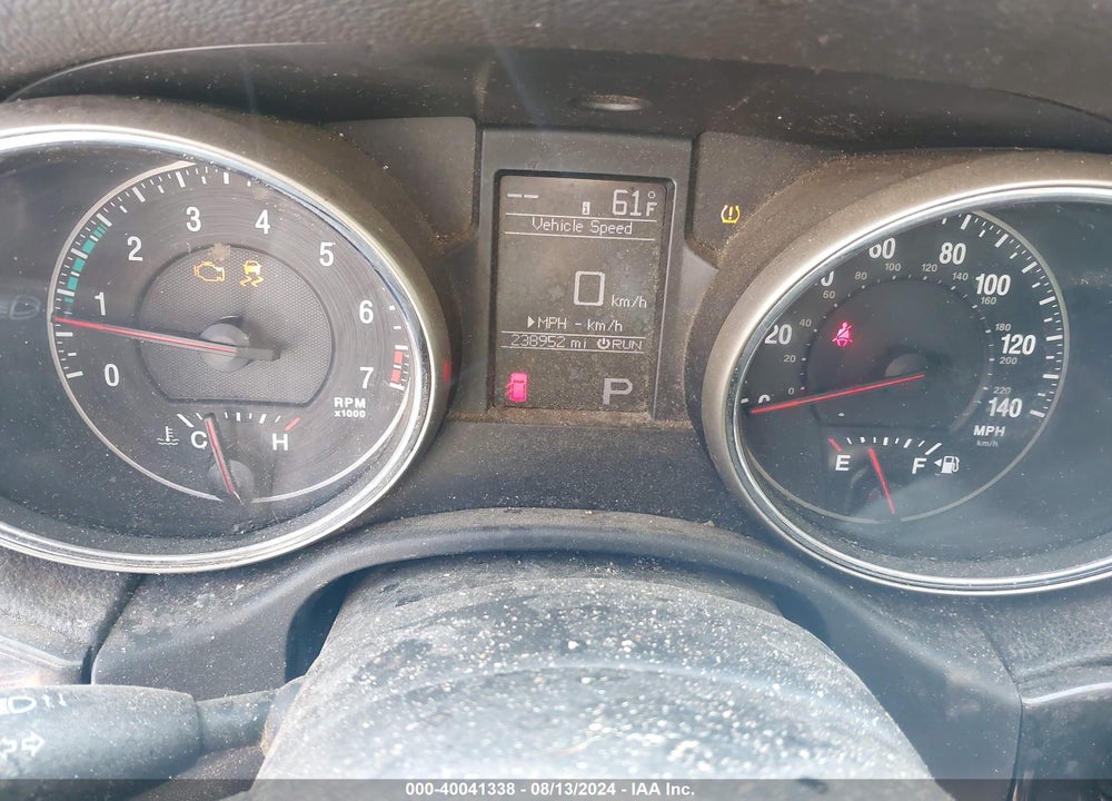 2011 JEEP GRAND CHEROKEE LAREDO VIN: 1J4RR4GG7BC555384