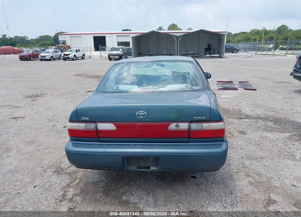 1996 TOYOTA COROLLA DX VIN: 2T1BB02E1TC166999