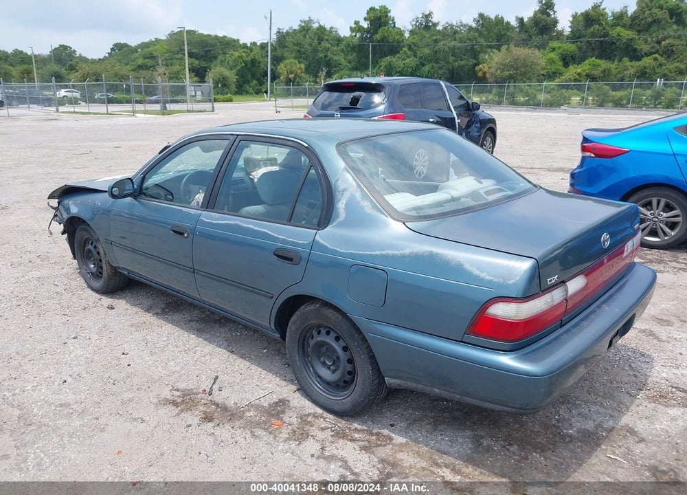 1996 TOYOTA COROLLA DX VIN: 2T1BB02E1TC166999