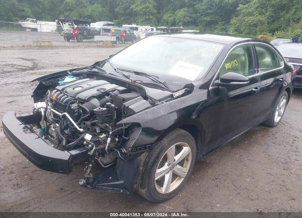 2012 VOLKSWAGEN PASSAT 2.5L SE VIN: 1VWBP7A3XCC027079