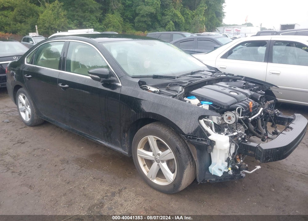 2012 VOLKSWAGEN PASSAT 2.5L SE VIN: 1VWBP7A3XCC027079