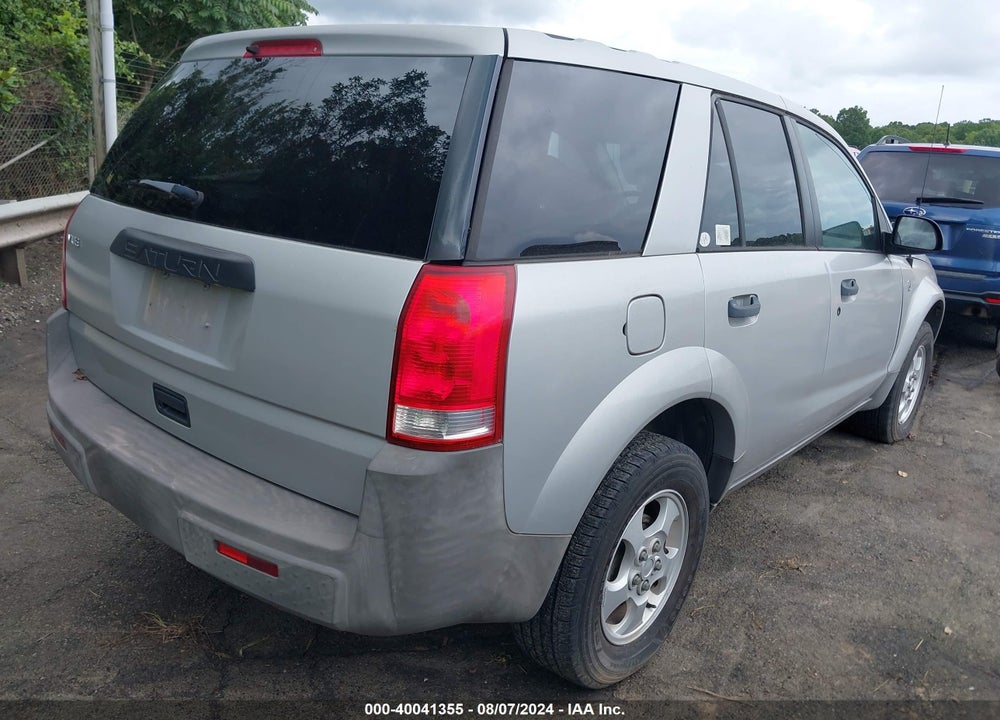 2004 SATURN VUE 4 CYL VIN: 5GZCZ23D24S841856
