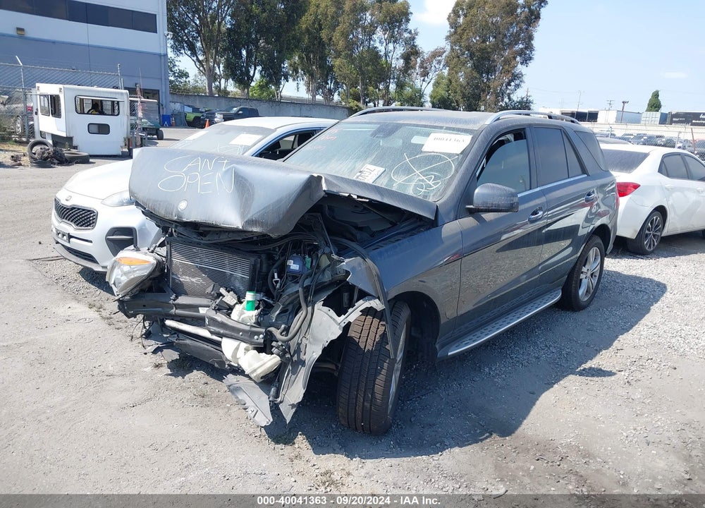 2015 MERCEDES-BENZ ML 350 VIN: 4JGDA5JB5FA462676