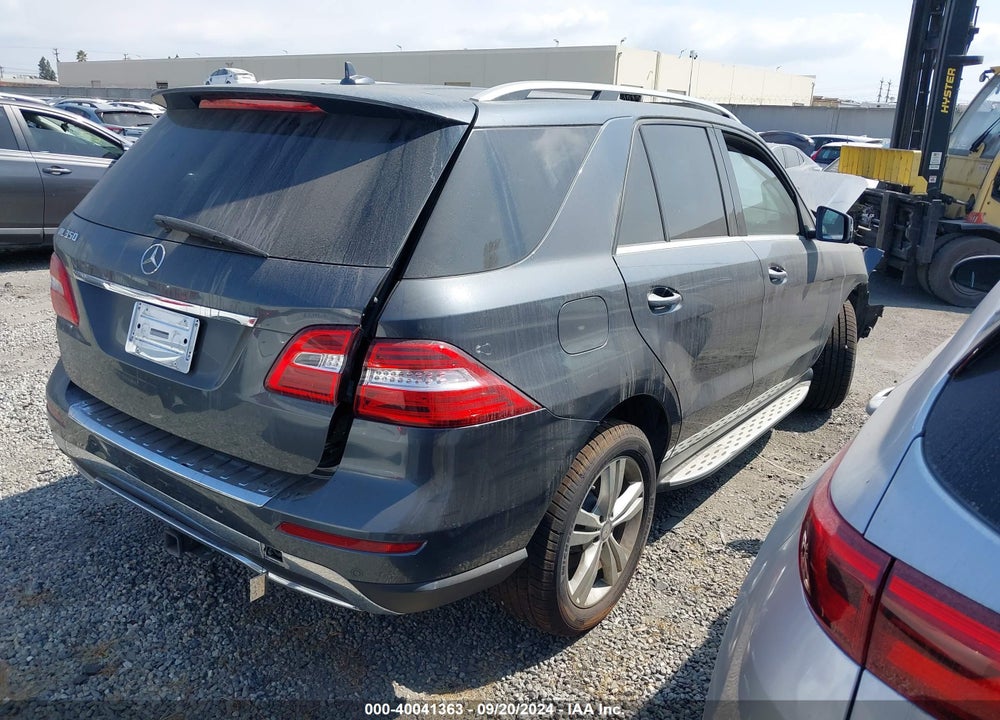 2015 MERCEDES-BENZ ML 350 VIN: 4JGDA5JB5FA462676