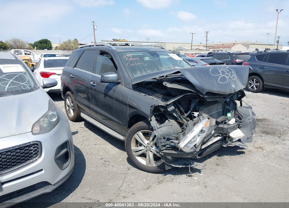 2015 MERCEDES-BENZ ML 350 VIN: 4JGDA5JB5FA462676