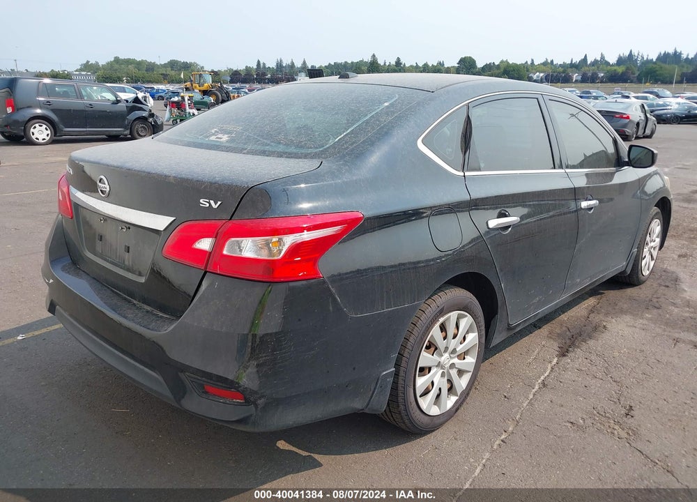 2016 NISSAN SENTRA SV VIN: 3N1AB7AP2GL665033