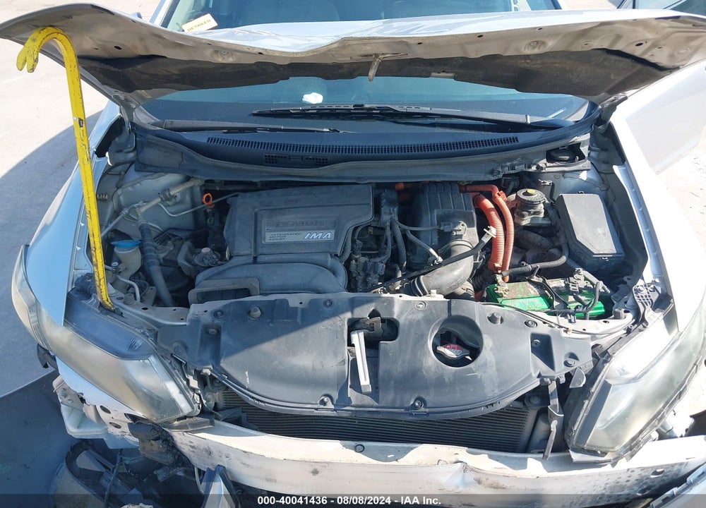 2013 HONDA CIVIC HYBRID VIN: 19XFB4F2XDE202524