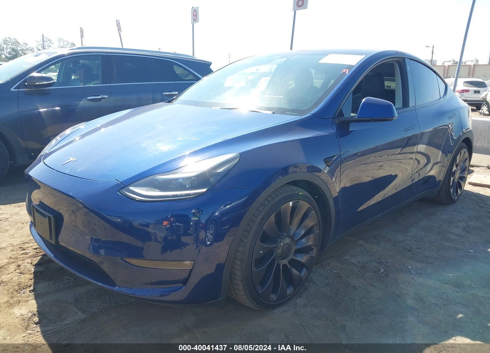2021 TESLA MODEL Y LONG RANGE DUAL MOTOR ALL-WHEEL DRIVE VIN: 5YJYGDEEXMF192397