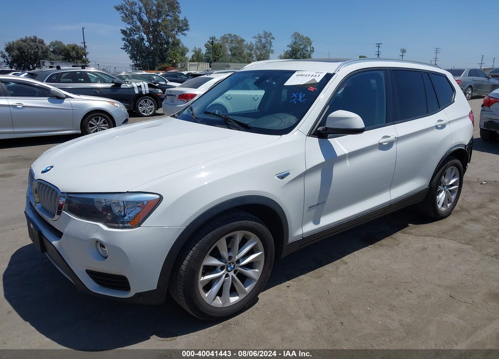 2016 BMW X3 VIN: 5UXWZ7C5XG0R33459