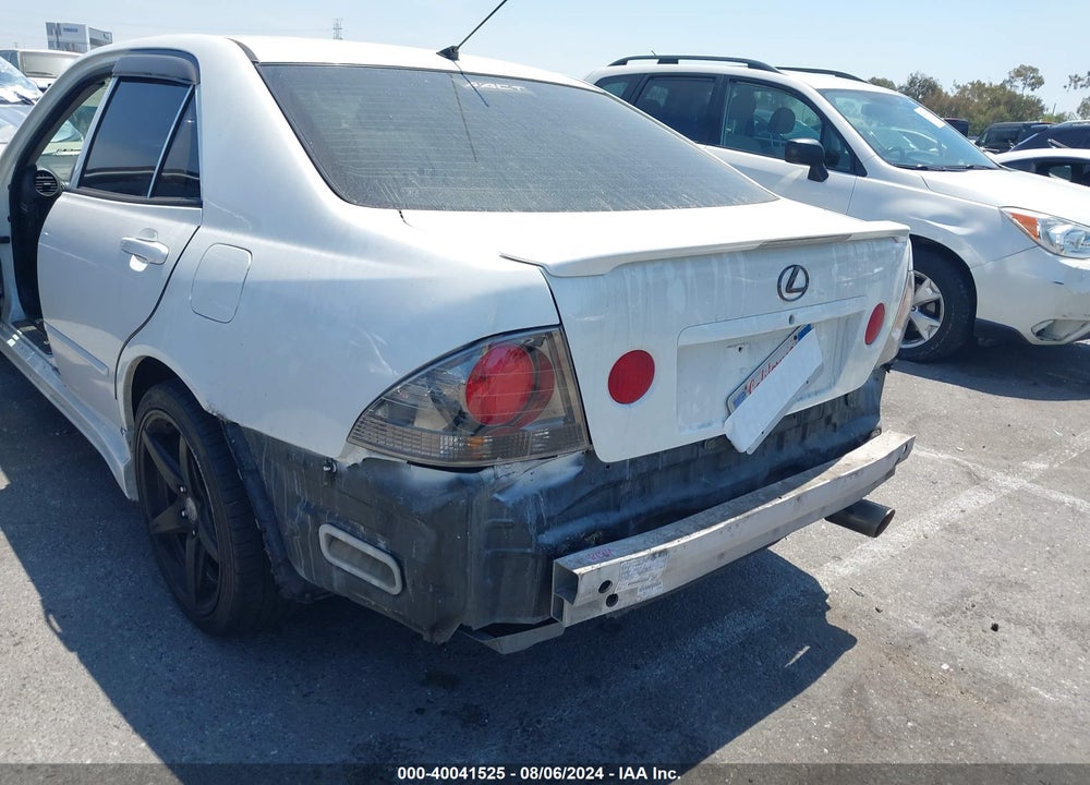 2003 LEXUS IS 300 VIN: JTHBD192730080147