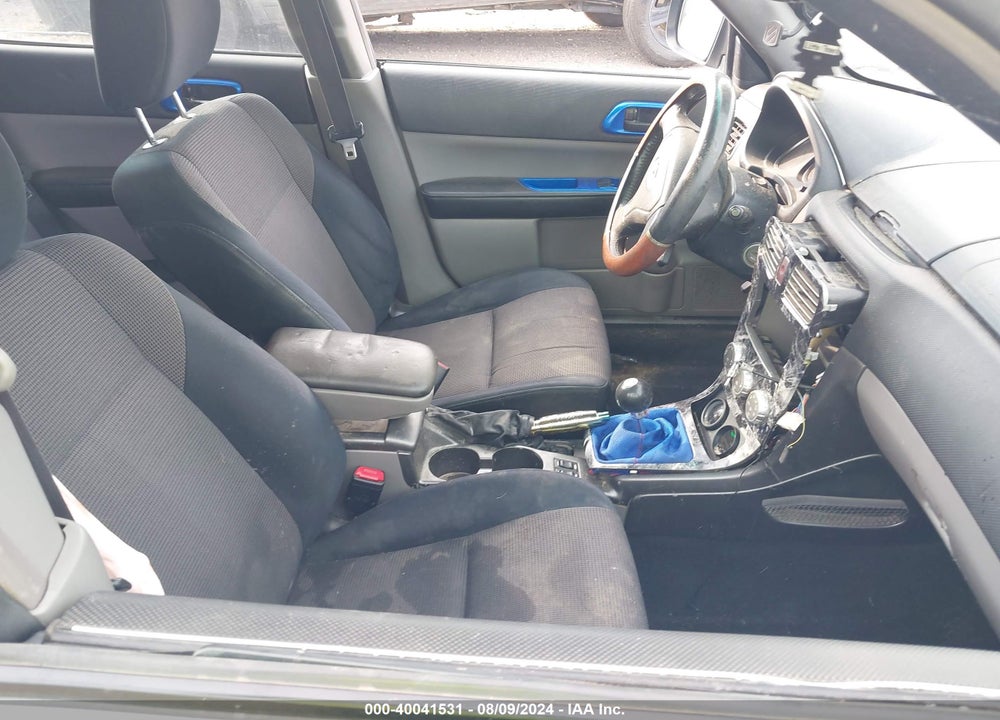 2007 SUBARU FORESTER SPORTS 2.5XT VIN: JF1SG69637H733739