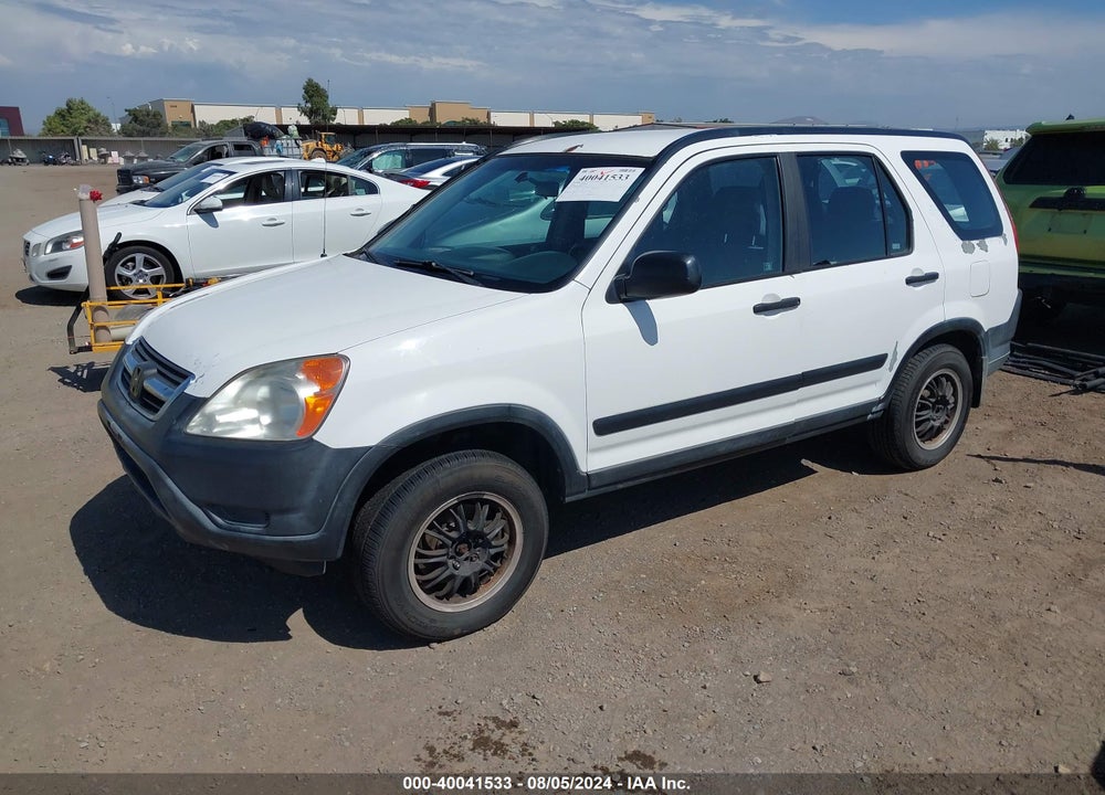 2004 HONDA CR-V LX VIN: SHSRD78404U221531