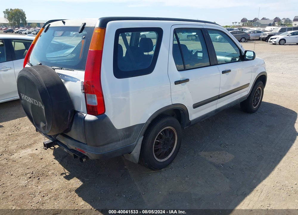 2004 HONDA CR-V LX VIN: SHSRD78404U221531