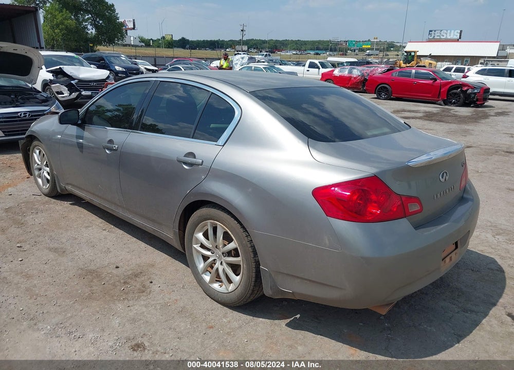 2007 INFINITI G35 JOURNEY VIN: JNKBV61E47M700838
