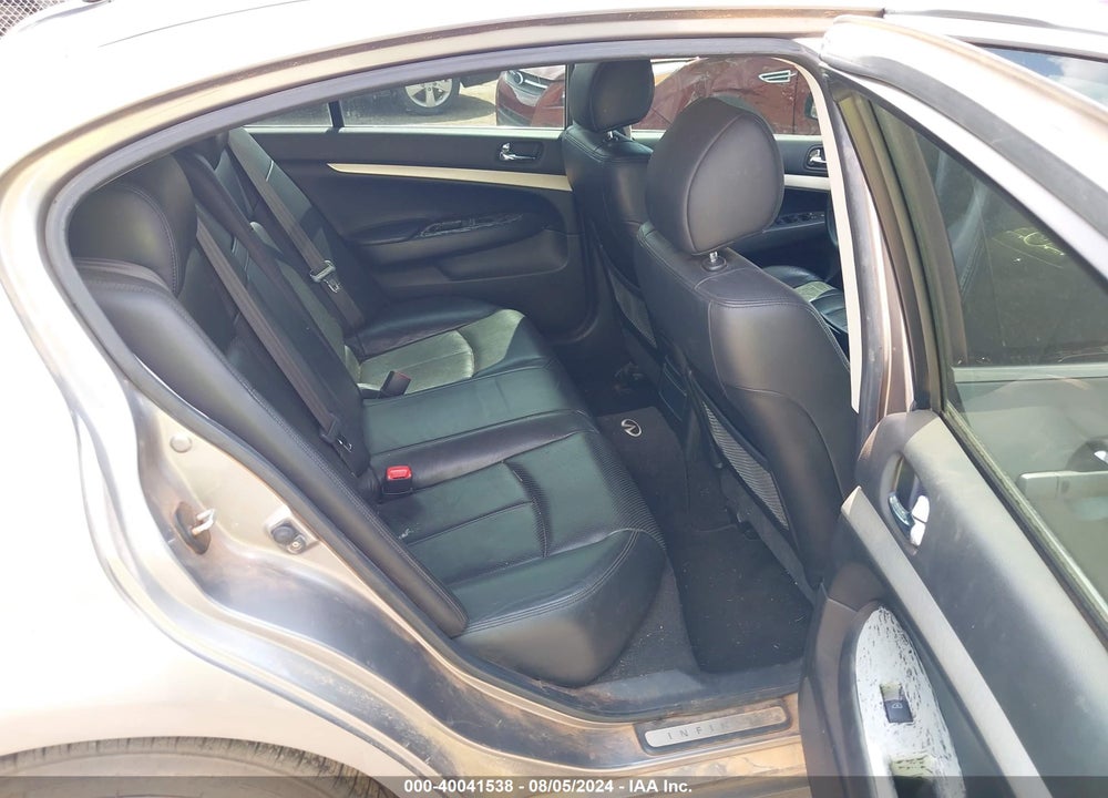 2007 INFINITI G35 JOURNEY VIN: JNKBV61E47M700838