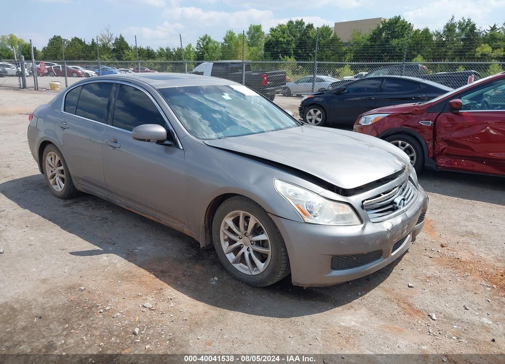 2007 INFINITI G35 JOURNEY VIN: JNKBV61E47M700838