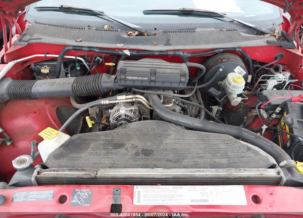 1999 DODGE RAM 1500 ST VIN: 3B7HC12YXXG149153