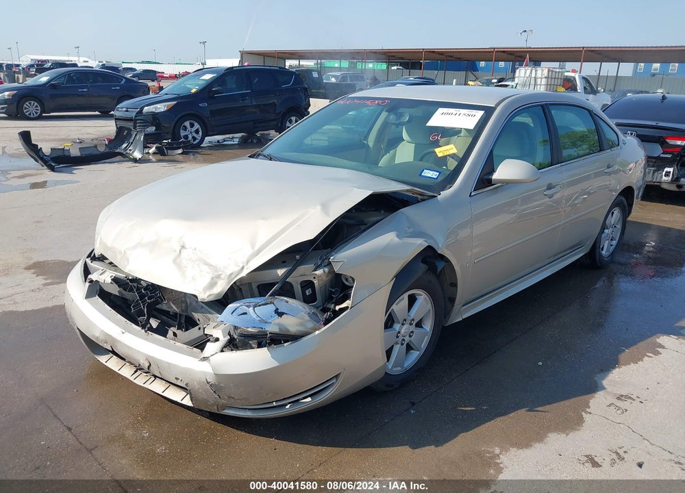 2009 CHEVROLET IMPALA LT VIN: 2G1WT57K391323121