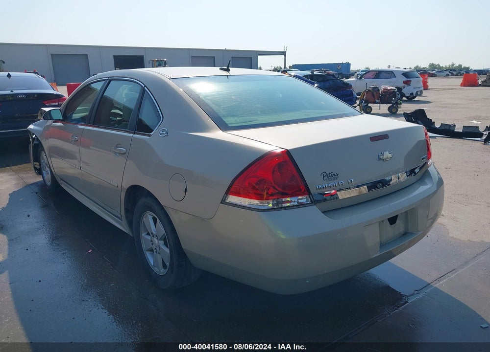 2009 CHEVROLET IMPALA LT VIN: 2G1WT57K391323121