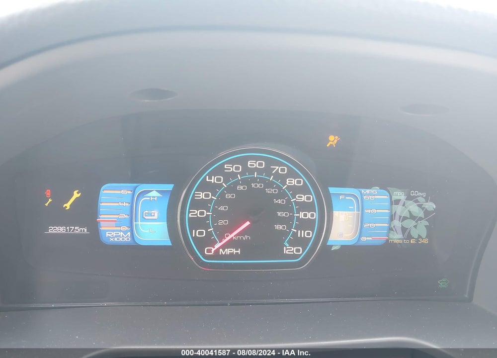 2010 FORD FUSION HYBRID VIN: 3FADP0L36AR415575
