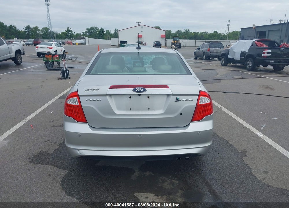 2010 FORD FUSION HYBRID VIN: 3FADP0L36AR415575