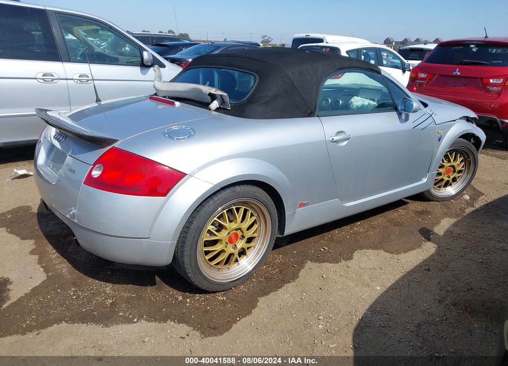 2001 AUDI TT VIN: TRUUT28N111036401