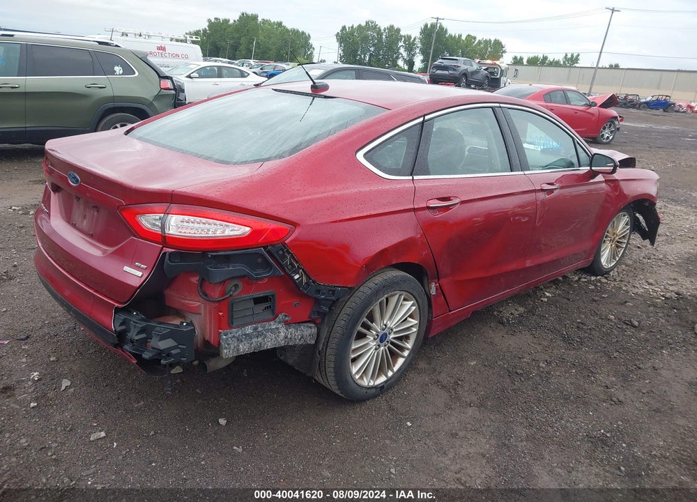 2015 FORD FUSION SE VIN: 3FA6P0H97FR221277
