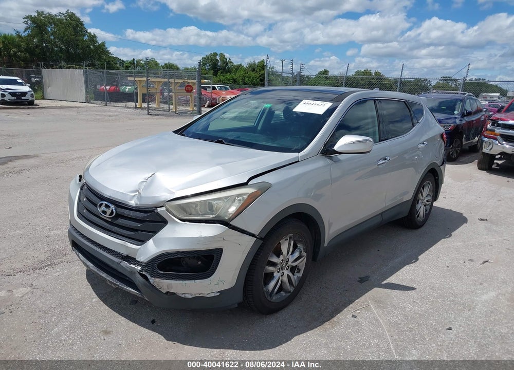 2013 HYUNDAI SANTA FE VIN: 5XYZW3LA9DG015754