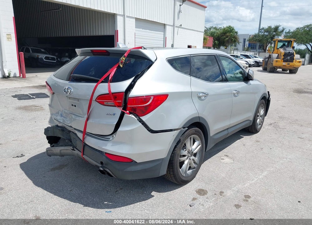 2013 HYUNDAI SANTA FE VIN: 5XYZW3LA9DG015754