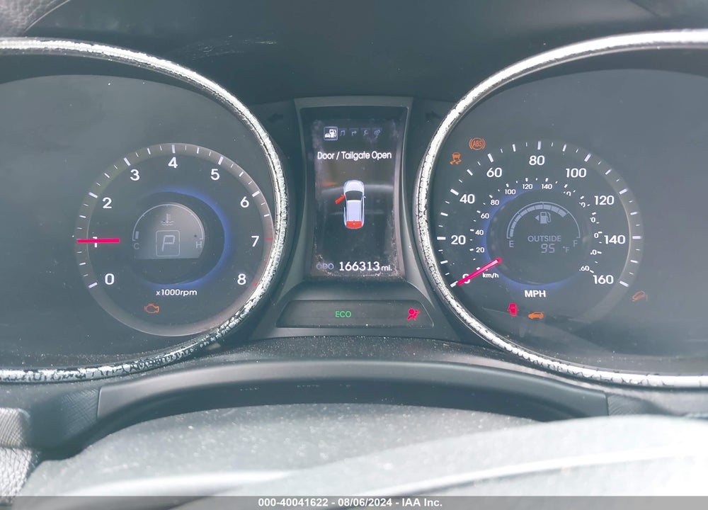 2013 HYUNDAI SANTA FE VIN: 5XYZW3LA9DG015754