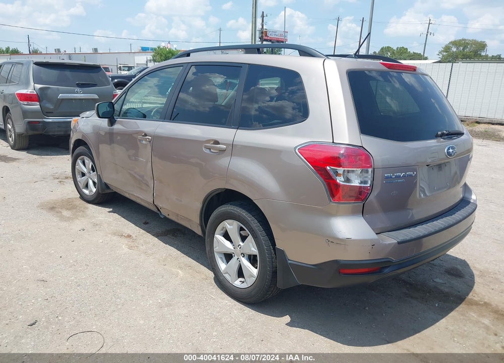 2015 SUBARU FORESTER 2.5I PREMIUM VIN: JF2SJADC9FH596611