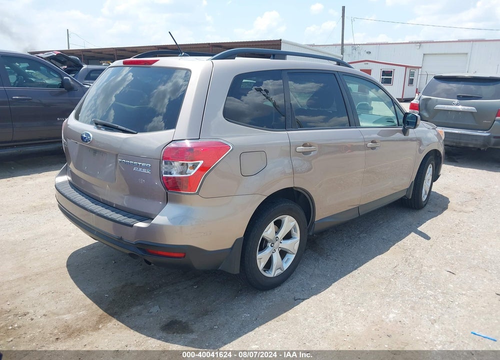 2015 SUBARU FORESTER 2.5I PREMIUM VIN: JF2SJADC9FH596611