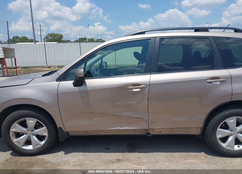 2015 SUBARU FORESTER 2.5I PREMIUM VIN: JF2SJADC9FH596611