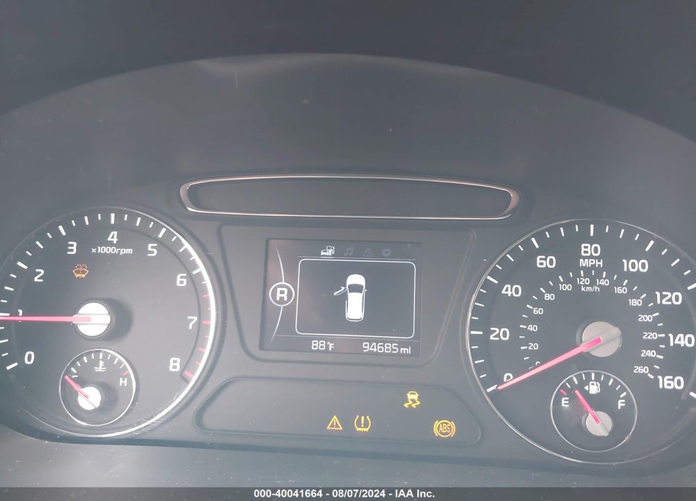 2016 KIA SORENTO 2.4L LX VIN: 5XYPG4A3XGG063377