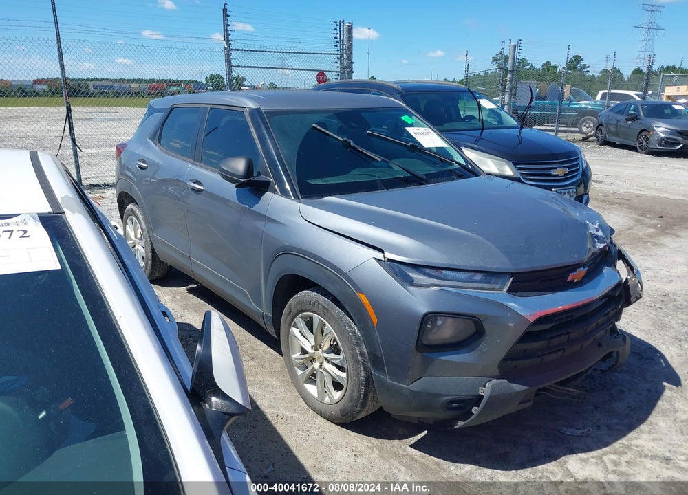2021 CHEVROLET TRAILBLAZER FWD LS VIN: KL79MMS20MB071918