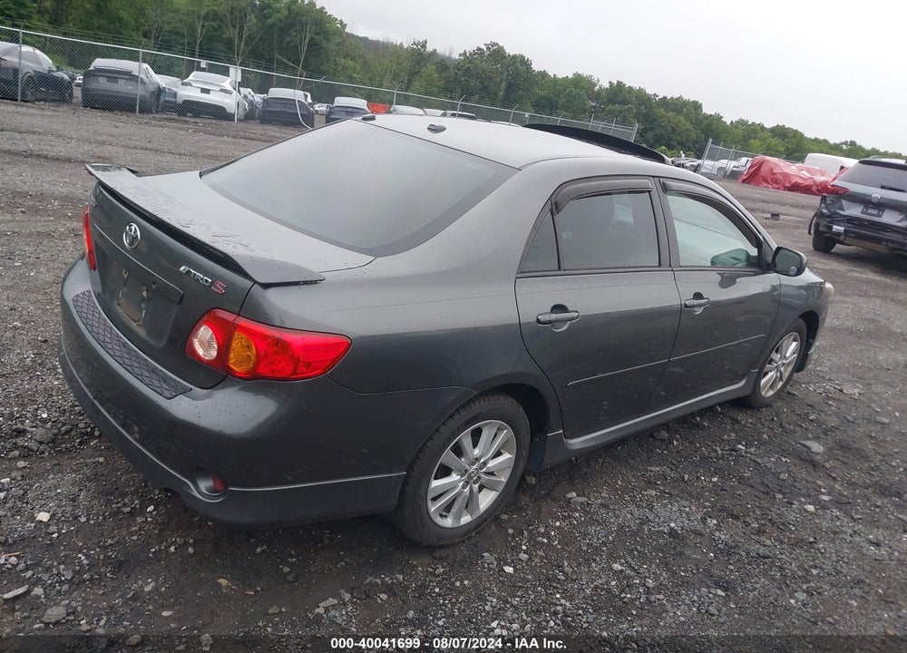 2010 TOYOTA COROLLA S VIN: 2T1BU4EE4AC418478