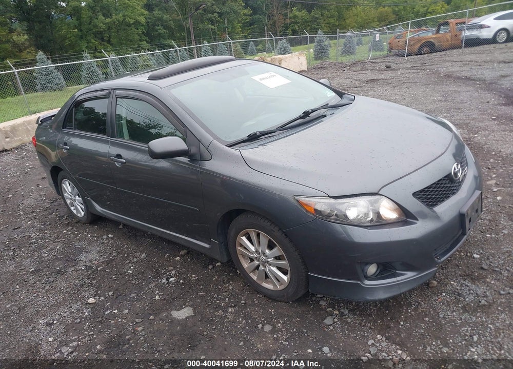 2010 TOYOTA COROLLA S VIN: 2T1BU4EE4AC418478