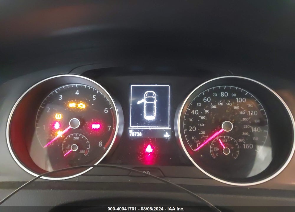 2019 VOLKSWAGEN GOLF SPORTWAGEN 1.8T S VIN: 3VW117AU5KM509638