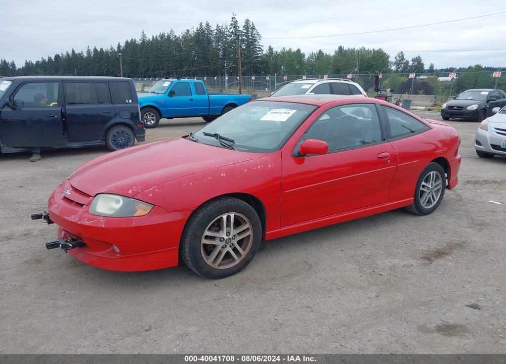 2003 CHEVROLET CAVALIER LS SPORT VIN: 1G1JH12F737387929