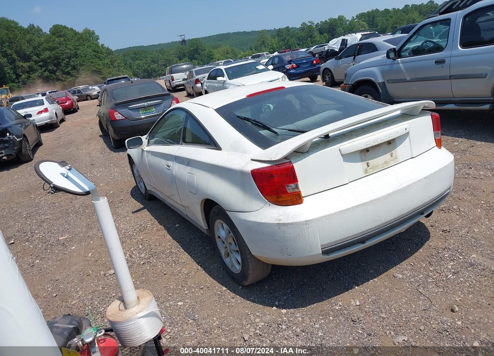 2000 TOYOTA CELICA VIN: JTDDR32T8Y0041097