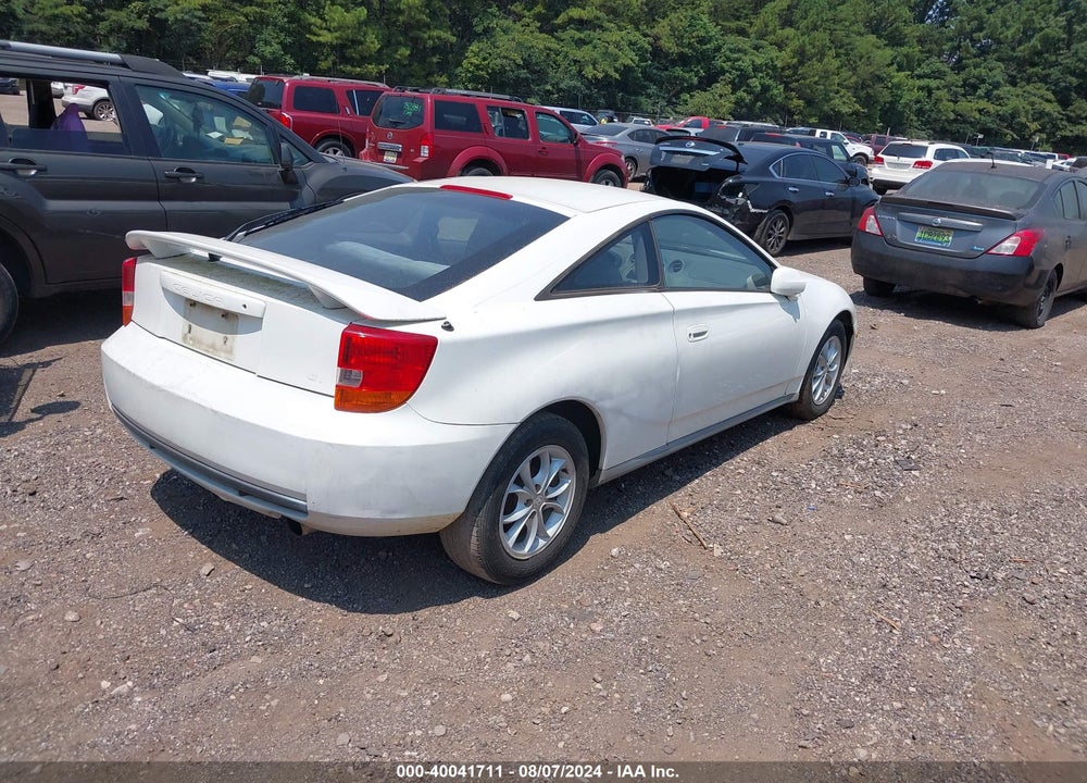 2000 TOYOTA CELICA VIN: JTDDR32T8Y0041097