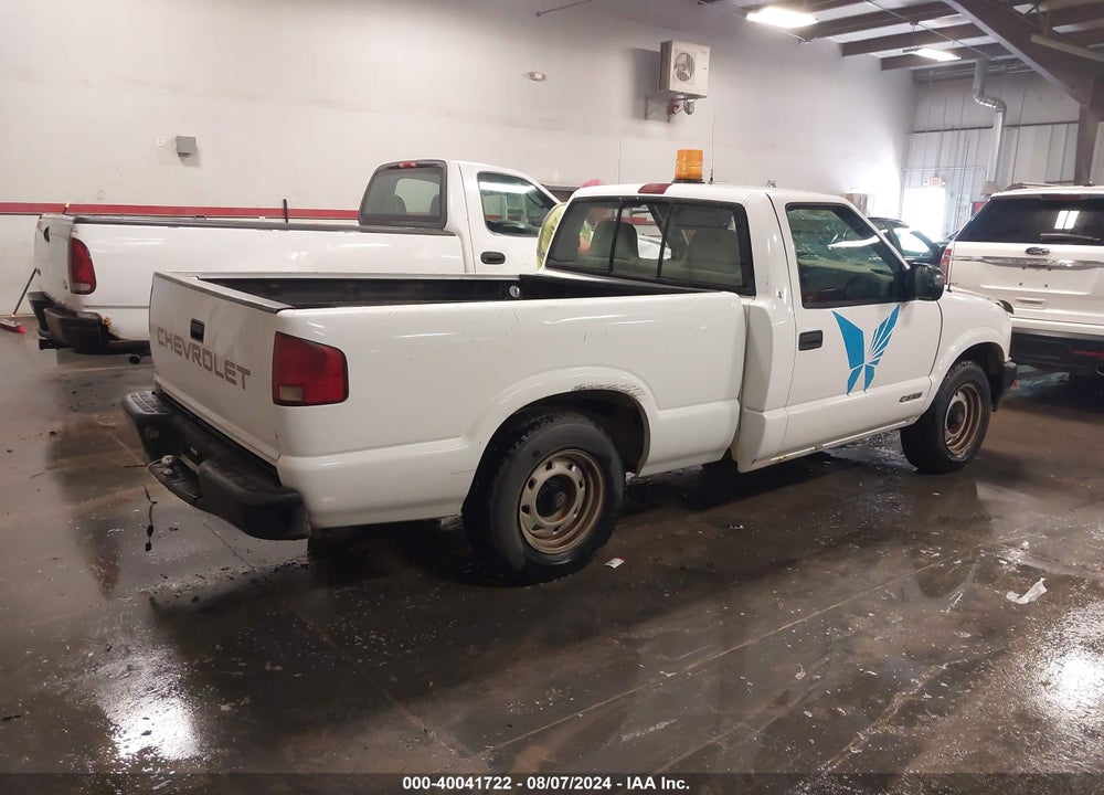 1999 CHEVROLET S-10 VIN: 1GCCS14XXX8175047